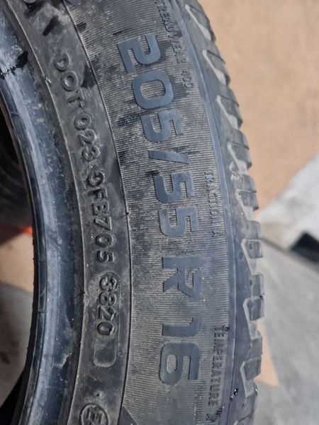 2 Vredestein R16 205/55/ 
зимни гуми 
DOT3820