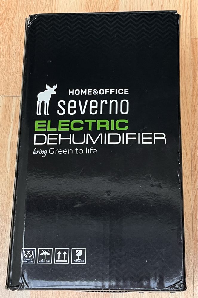 Мини влагоуловител, SEVERNO Home&Office, 600мл, черен