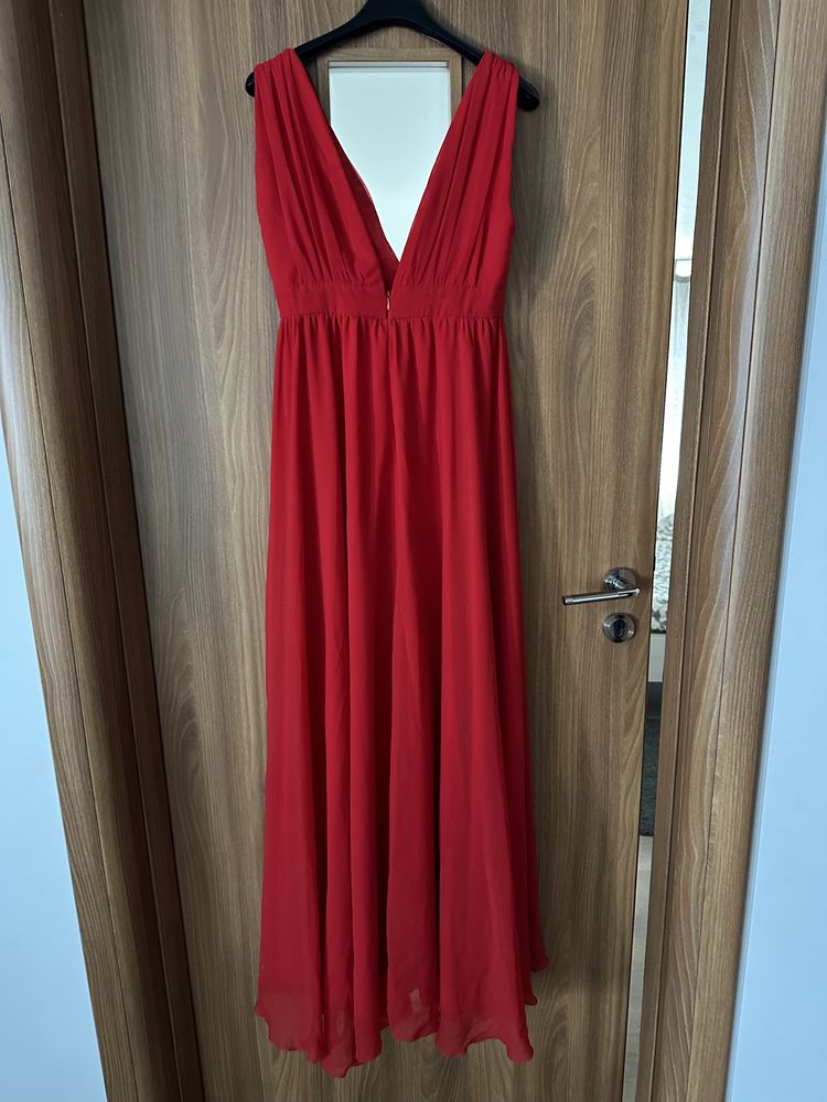 Rochie elegantă de seara roșie