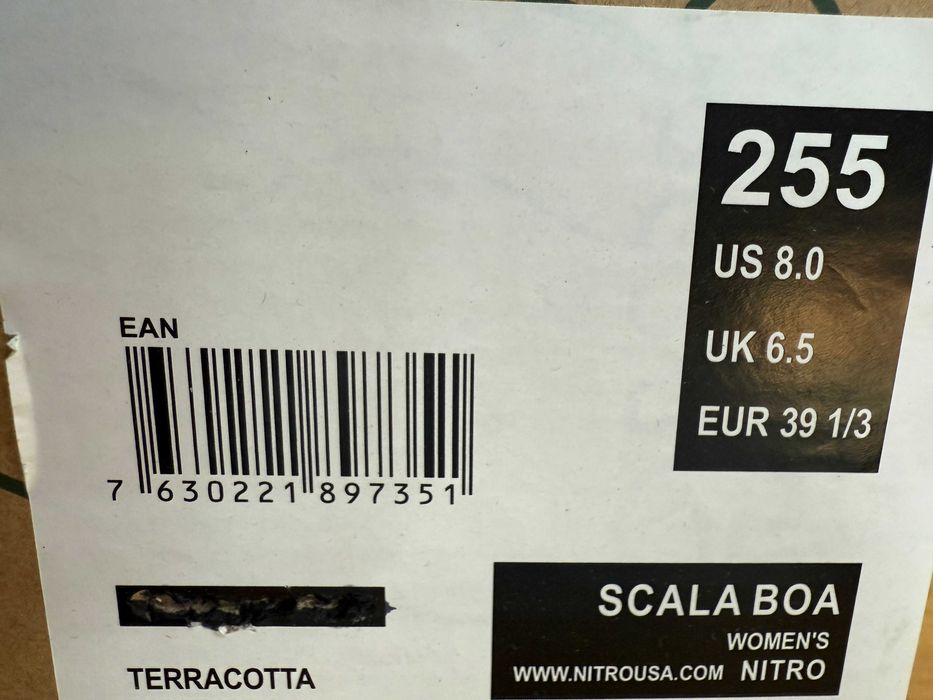 boots noi nitro scala boa mondo 25,5 europa 39 1/3