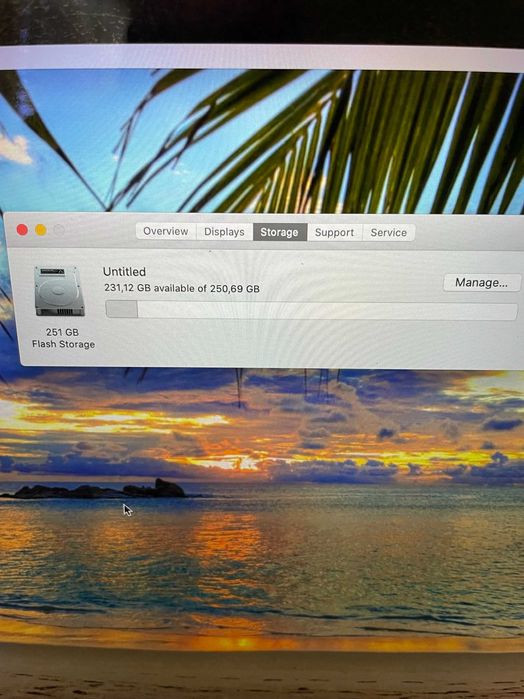 13" MacBook Pro A1708 (2017) Space Gray-8GB RAM/256GB SSD-Нова батерия