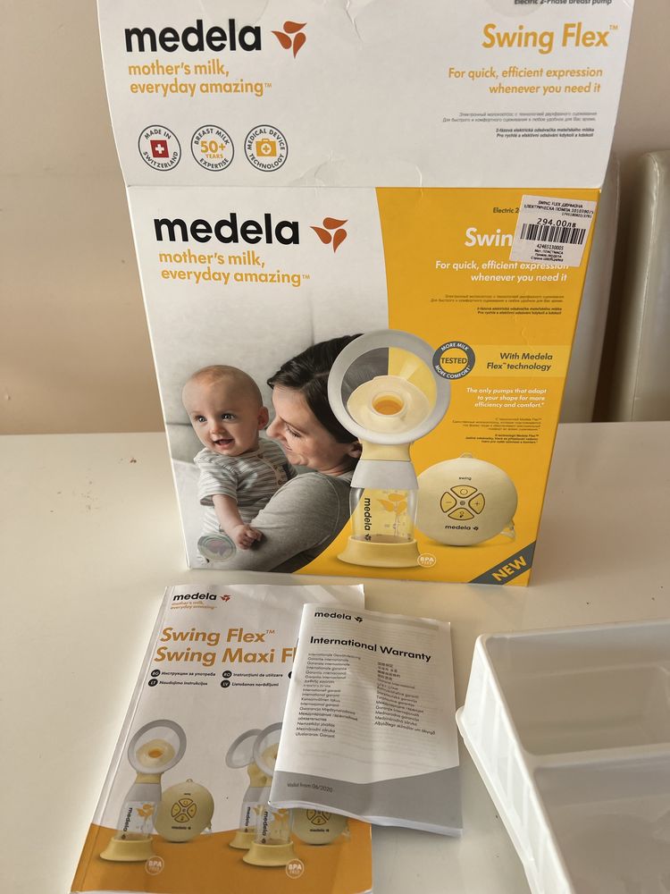 Помпа Medela Swing Flex двуфазна