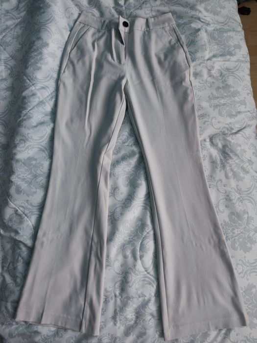 Син / сив / кафяв / зелен дълъг официален панталон