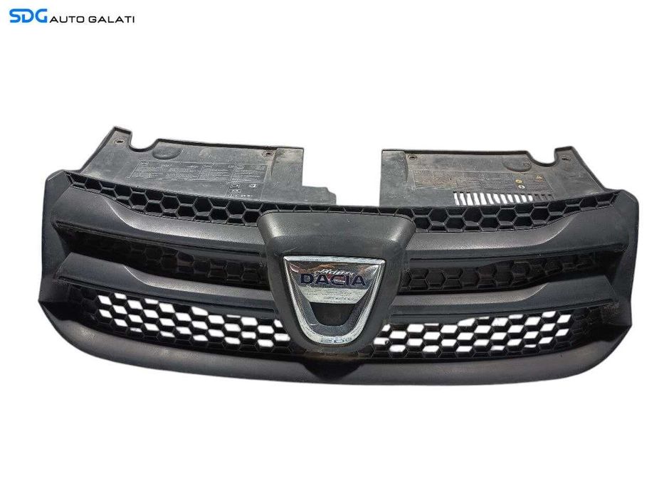 Grila cu Sigla Emblema de pe Bara Spoiler Fata Dacia Logan 2 2012 - 2016 Cod 623103971 [L6724]