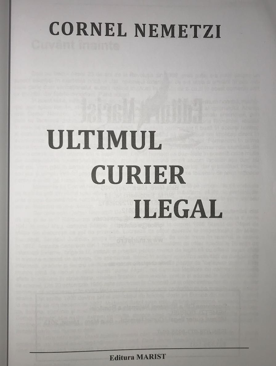 Ioan Tecsa, Ion Pacepa,Ultimul Curier Ilegal, Purgatoriul