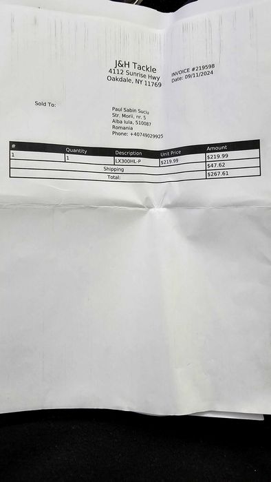 Vand Daiwa Lexa 300HL -P