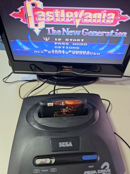 CastleVania caseta discheta clasica Sega Mega Drive Genesis