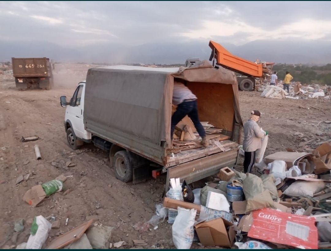 Вывоз строительный мусора Газель Алматы