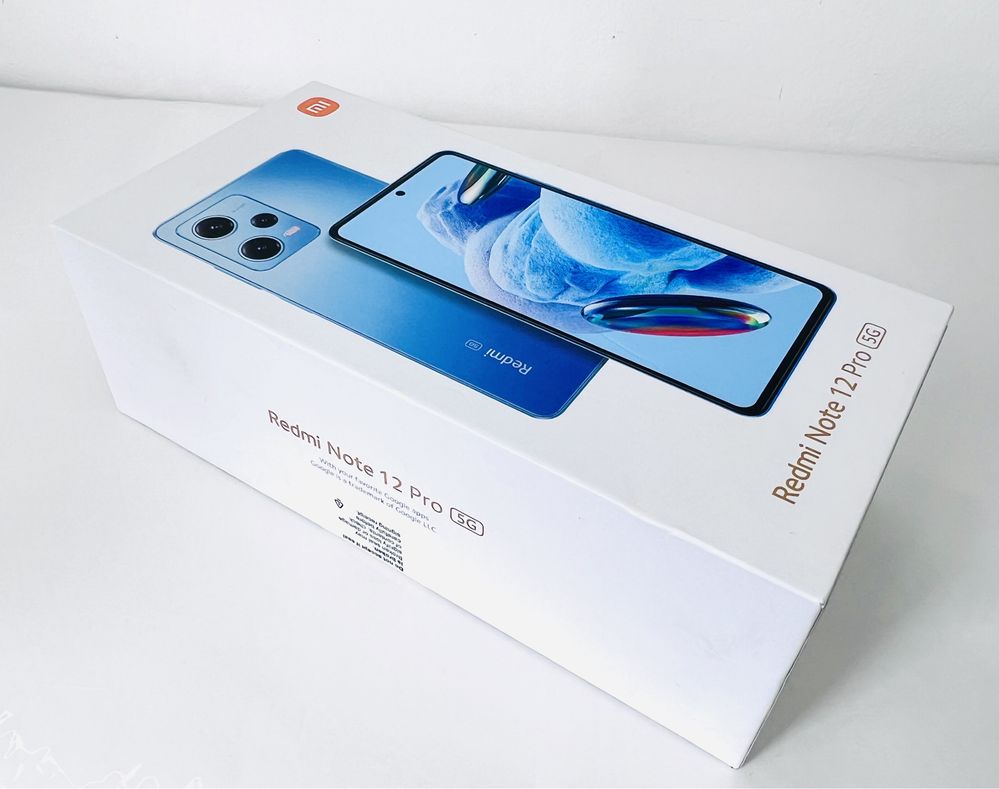 НОВ! Xiaomi Redmi Note 12 Pro 5G 128GB 6RAM White 2г. Гаранция!