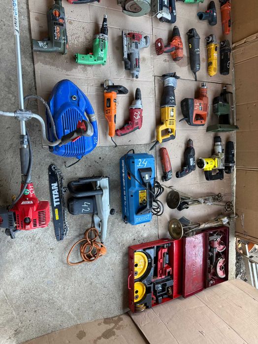 Scule defecte (dispozitiv de indoit tevi ..accesorii semineu