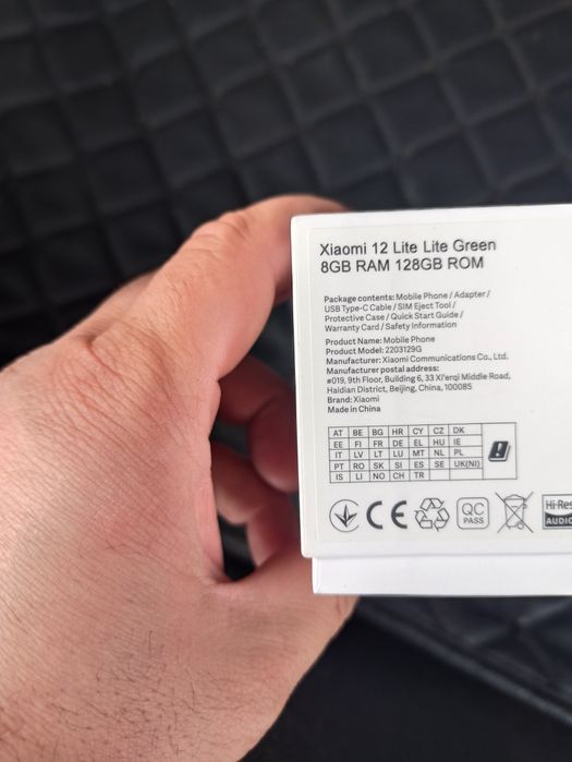 Срочно Продам телефон Xiaomi 12 lite 8/128 в идеальном состоянии