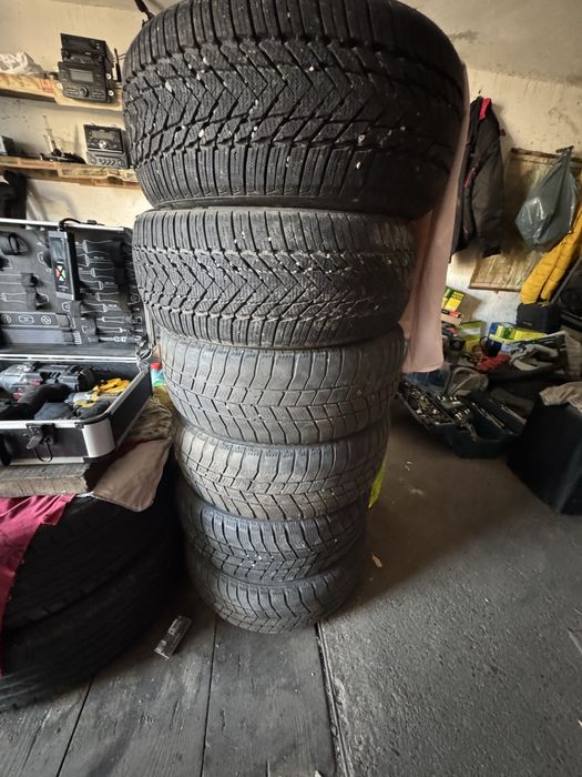 Gume bune de iarna m+s rulate foarte putin