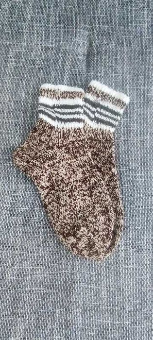 Șosete de lână croșetate manual – mărimi 39-45, diverse culori