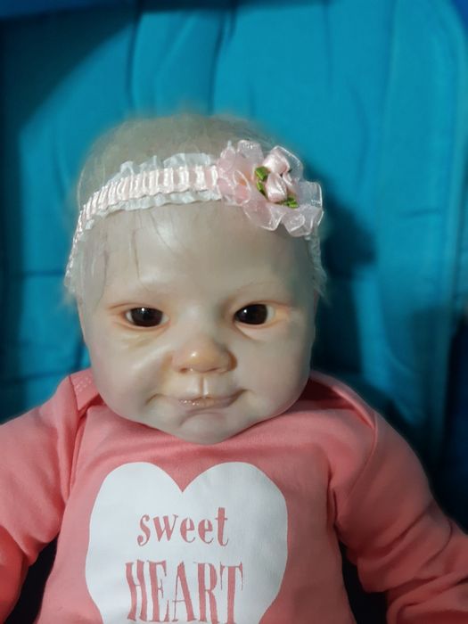 Papusa bebelus reborn 60 cm