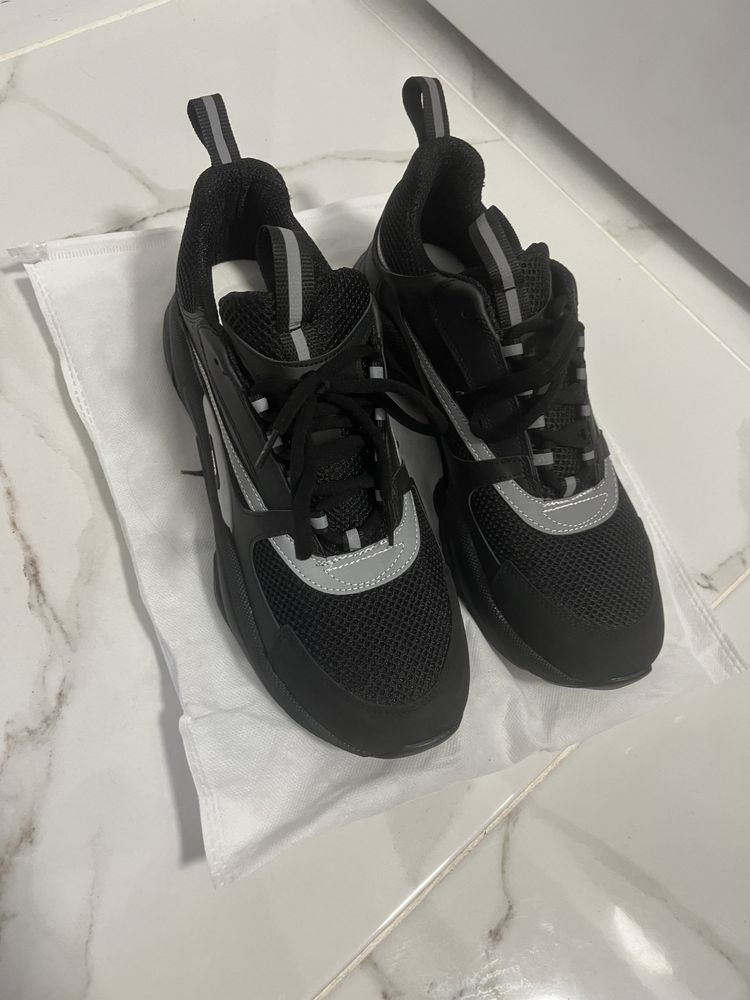 Dior B22 Classic Black (reflective).Номер-42