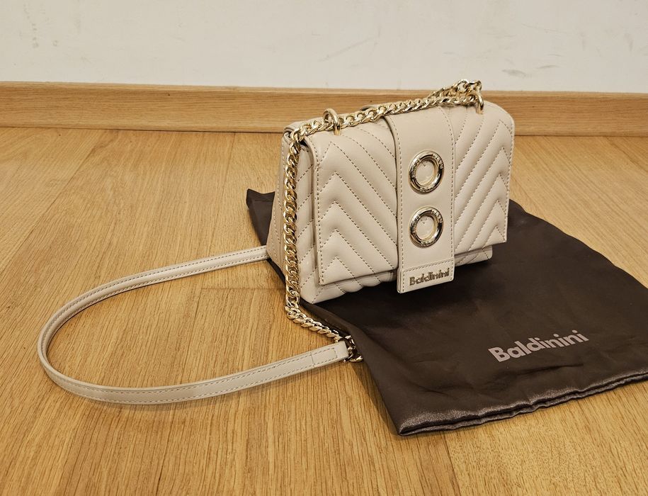 BALDININI естествена кожа чанта
