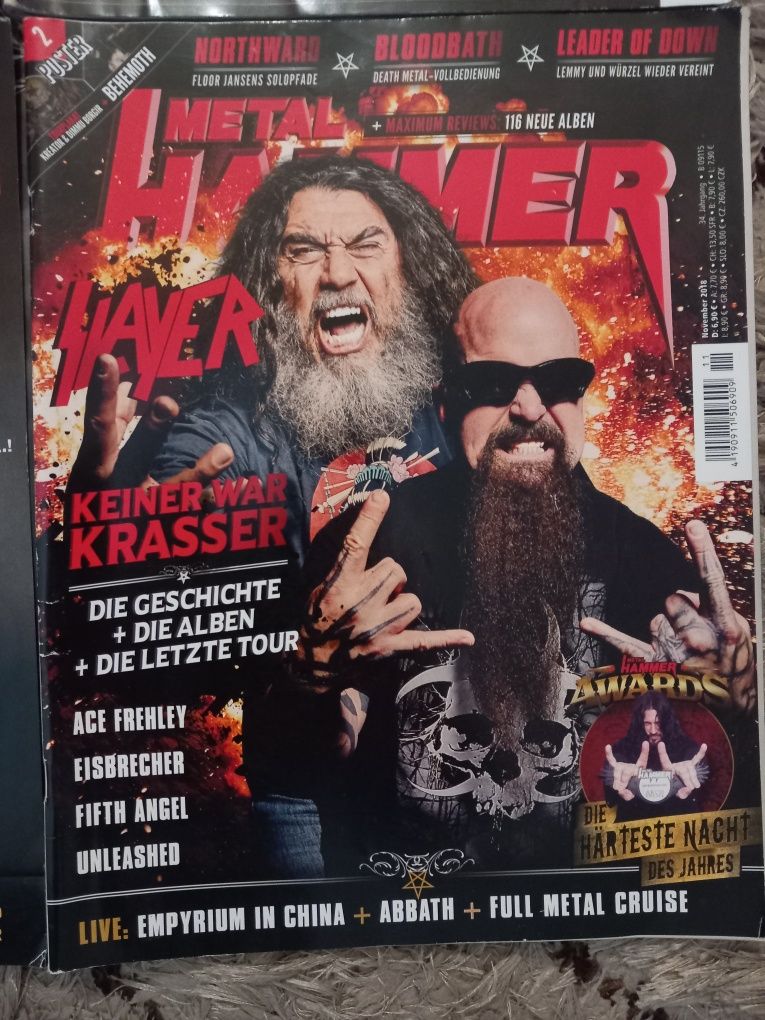 SLAYER Metal Hammer