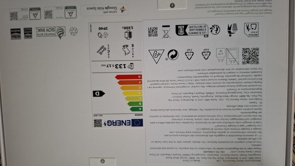 Tableta HONOR Pad X8a, 11", 4GB, 128GB , Wifi NOUA