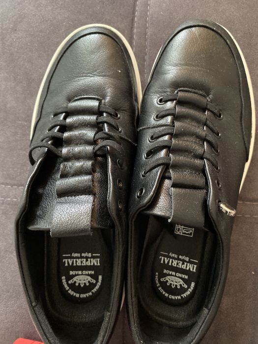 Кросовки класические чёрные новые почти стали маленькие размер 40