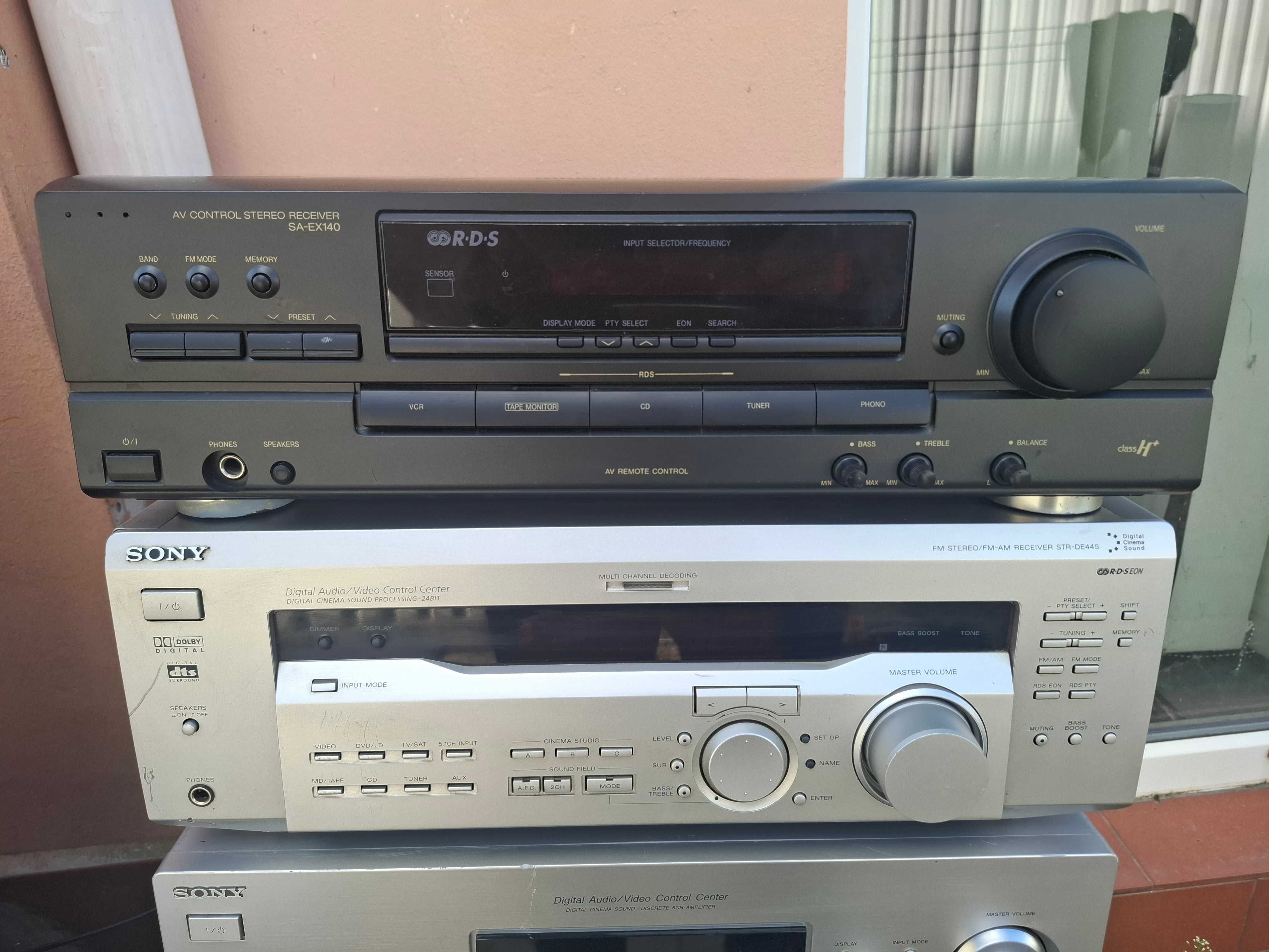 amplificator sony str de 2x100w 5x100 iesire 7.1 subwoofer optic hdni