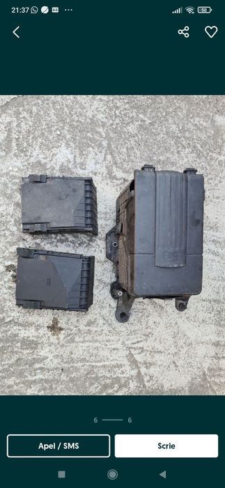 Suport baterie carcasa filtru aer vw passat b6,skoda 2 vw golf 5