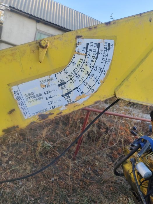 КМУ установка манипулятора тодано