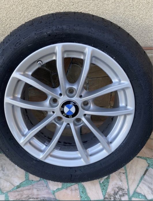 Jante BMW 16’’ F20/F30/F10 etc. cu Anvelope NOI Vara Dunlop 205/55/16