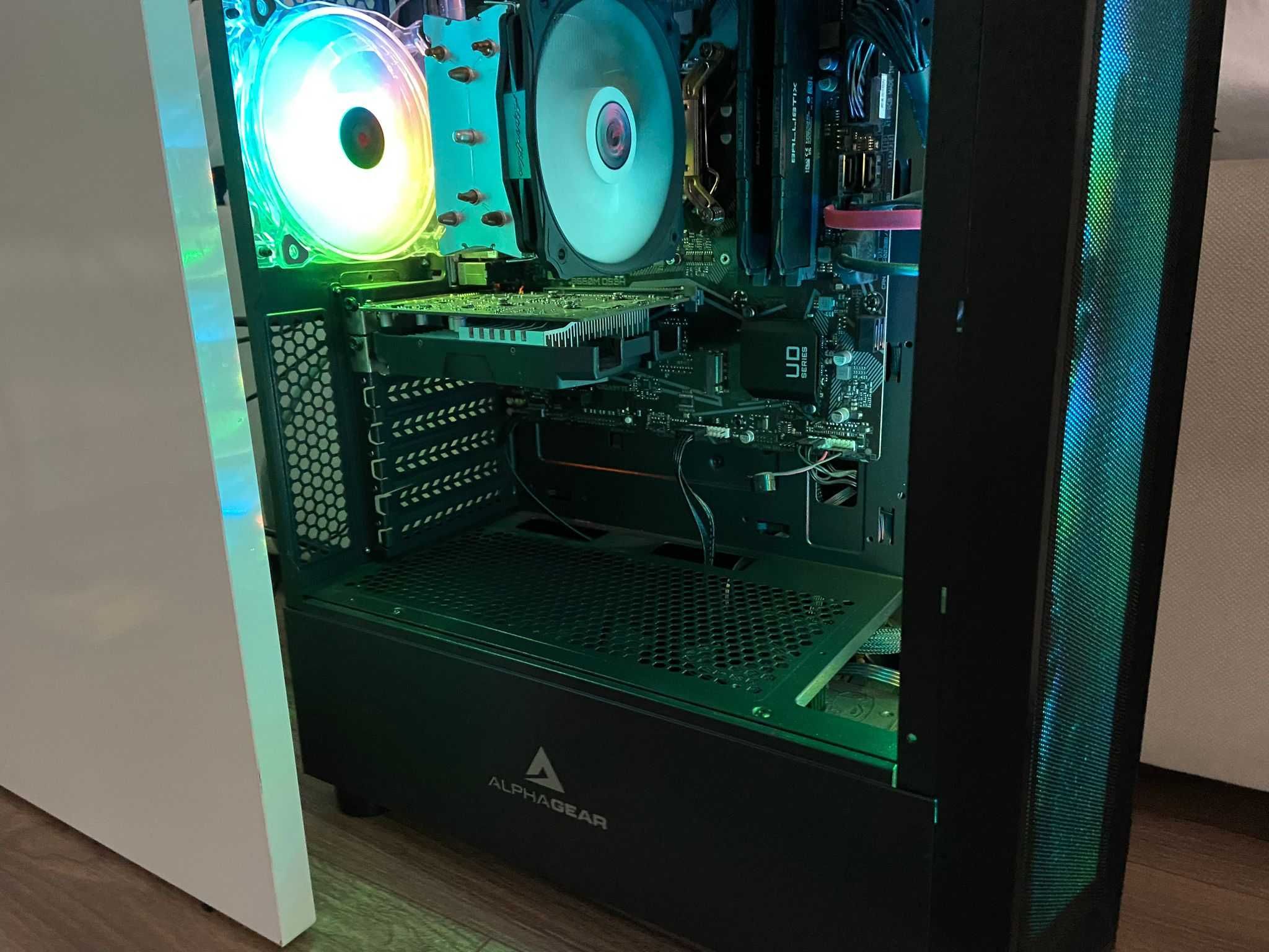 PC Unitate Gaming i5 11400f, 32GB RAM DDR4 3200 Mhz, GTX 1050ti 4 GB