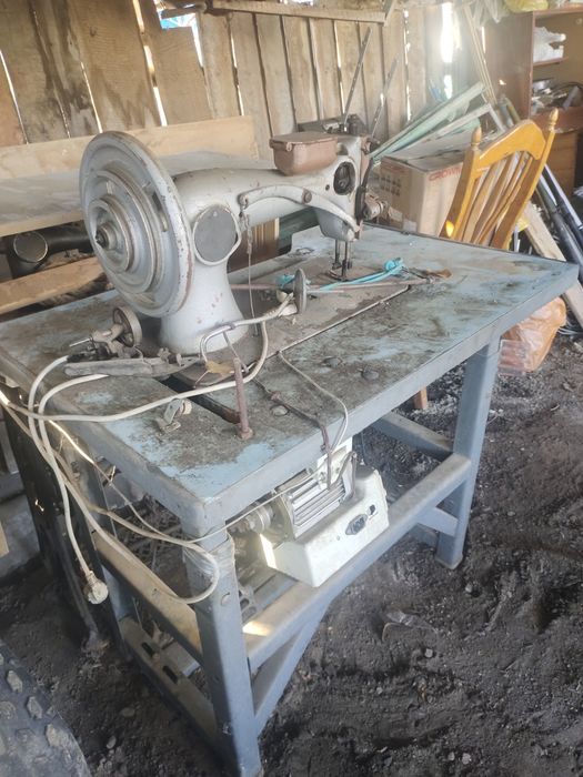 Швейная машина для кожи!