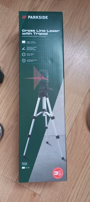 Nivela laser cu trepied  Parkside,noi, sigilate