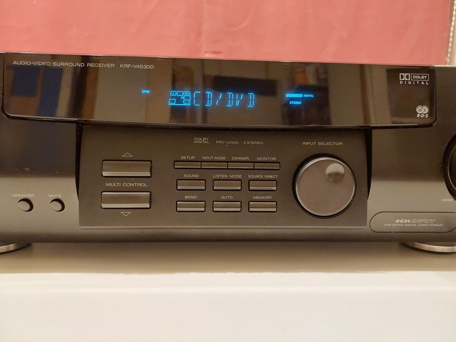Receiver/Amplituner Kenwood KRF-V4530D, RDS, Dolby Digital, Pro Logic.