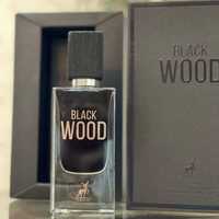 мужской древесный аромат Black wood Maison Alhambra