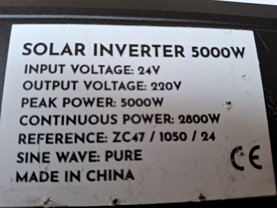 Invertor 12/24 v
