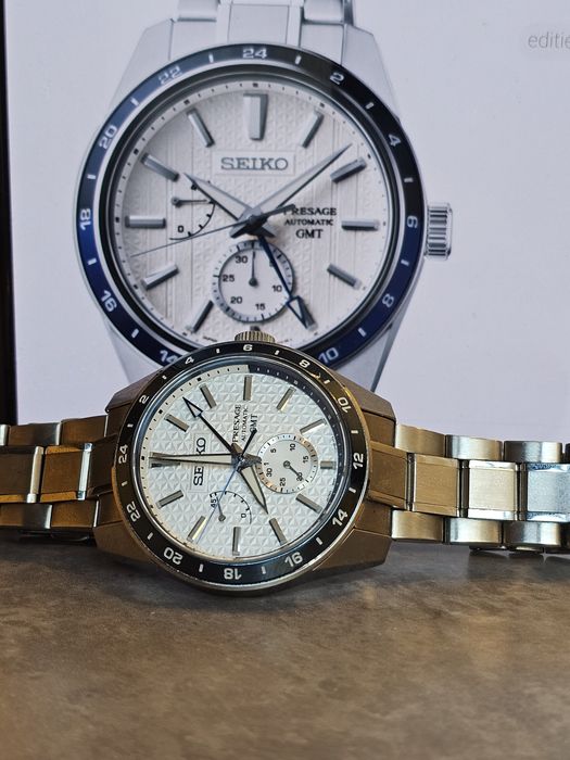 Ceas Seiko Gmt Power reserve 140 Th ediție limitata nu omega tudor