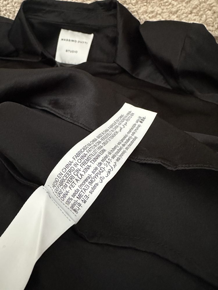 Massimo Dutti Studio риза от 100% коприна