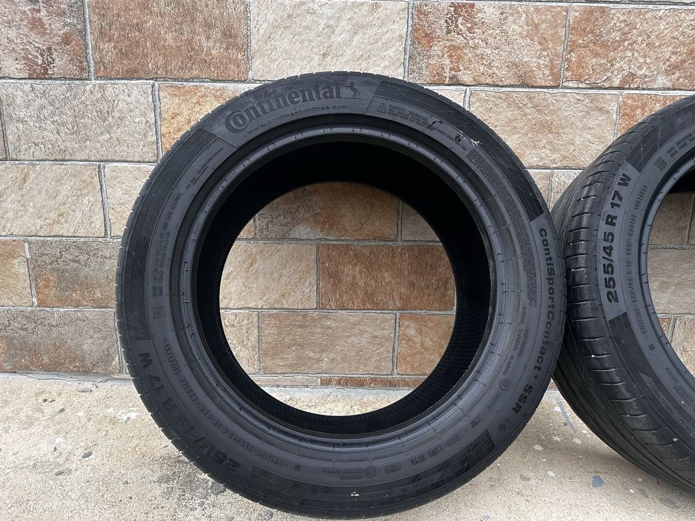 Continental 255/45/17 ContiSportContact SSR 2 броя