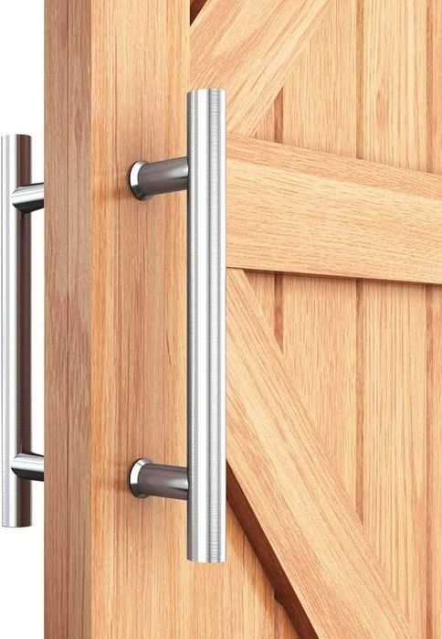 Двустранна дръжка за бутане – дърпане на стъклена или плътна врата.