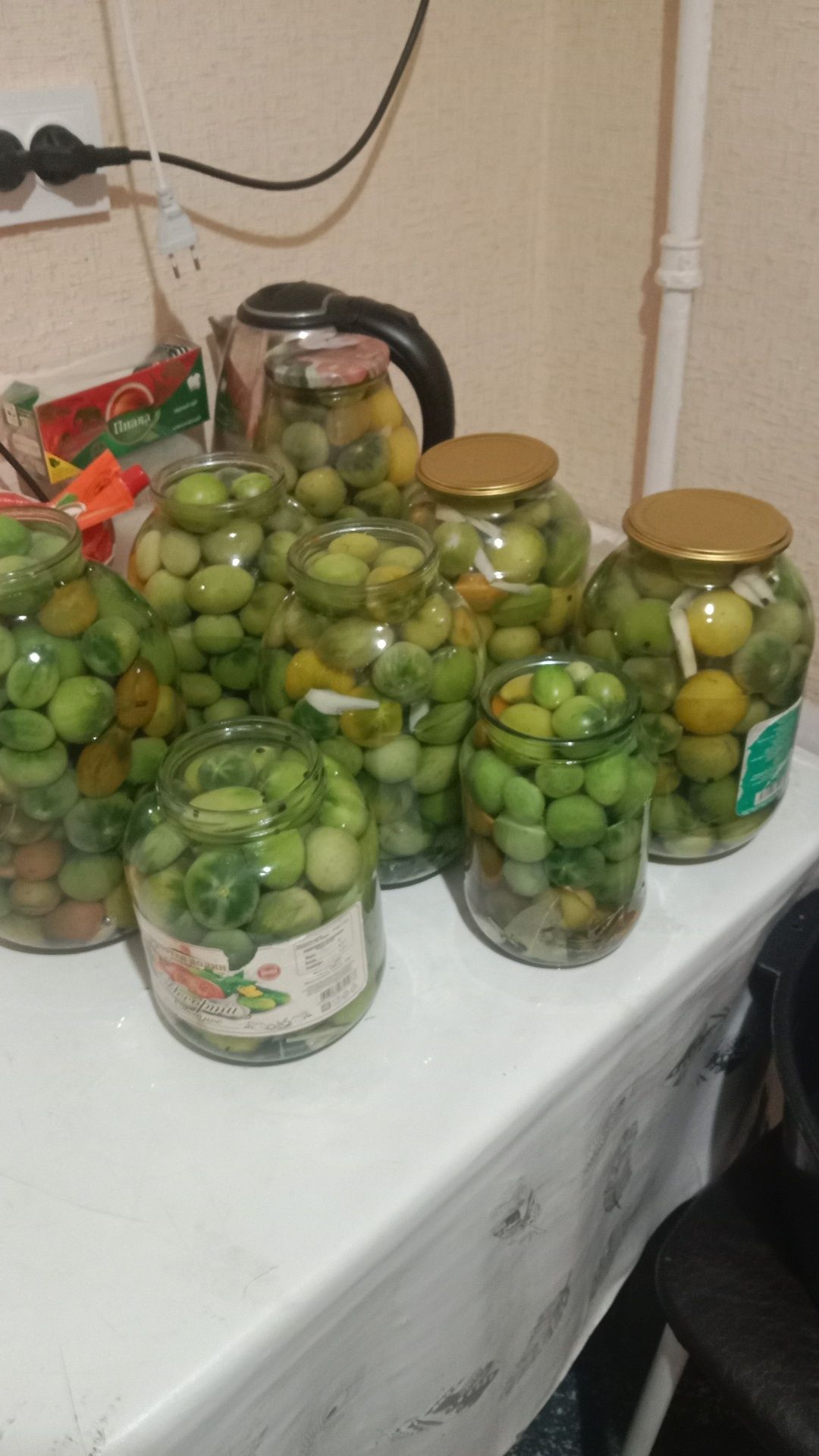 Делаю домашние закатки на зиму