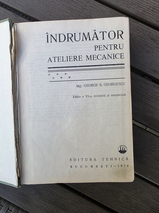 Îndrumător pentru ateliere mecanice, G. S. Georgescu