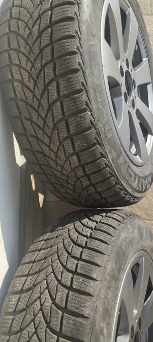 Оригинални джанти с нова боя 16 5х112 Мерцедес + зимни гуми