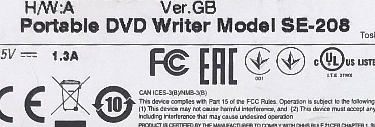 Unitate externa DVD/CD writer Samsung perfect funcțională