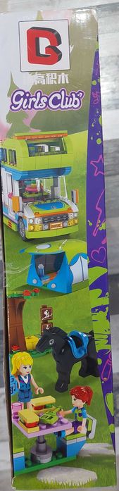 Set de construit Girls Club - Furgoneta de camping. Cutie mare.