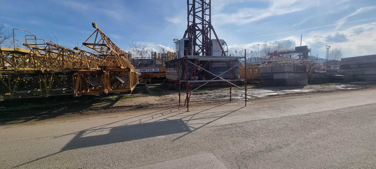 Schela metalica pentru constructii, schela noua cu podina de 2,5 m