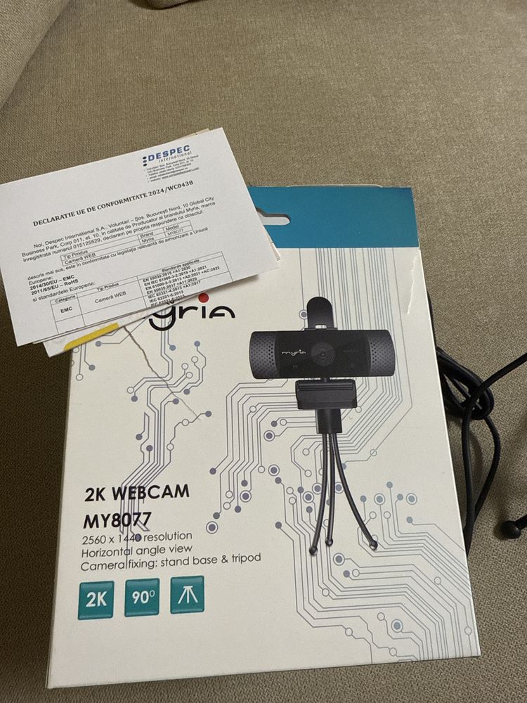 Webcam Mirya 2k MY8077