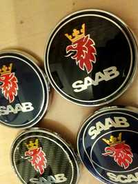 SAAB - Set 2 embleme auto