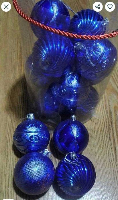 Новогодние игрушки(шары) на елку