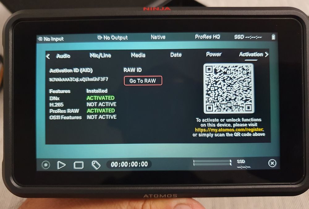 Atomos Ninja V, Monitor Recorder Video 4K