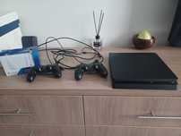 Consola Sony PlayStation 4 Slim 1TB, HDR, multicolor, black edition