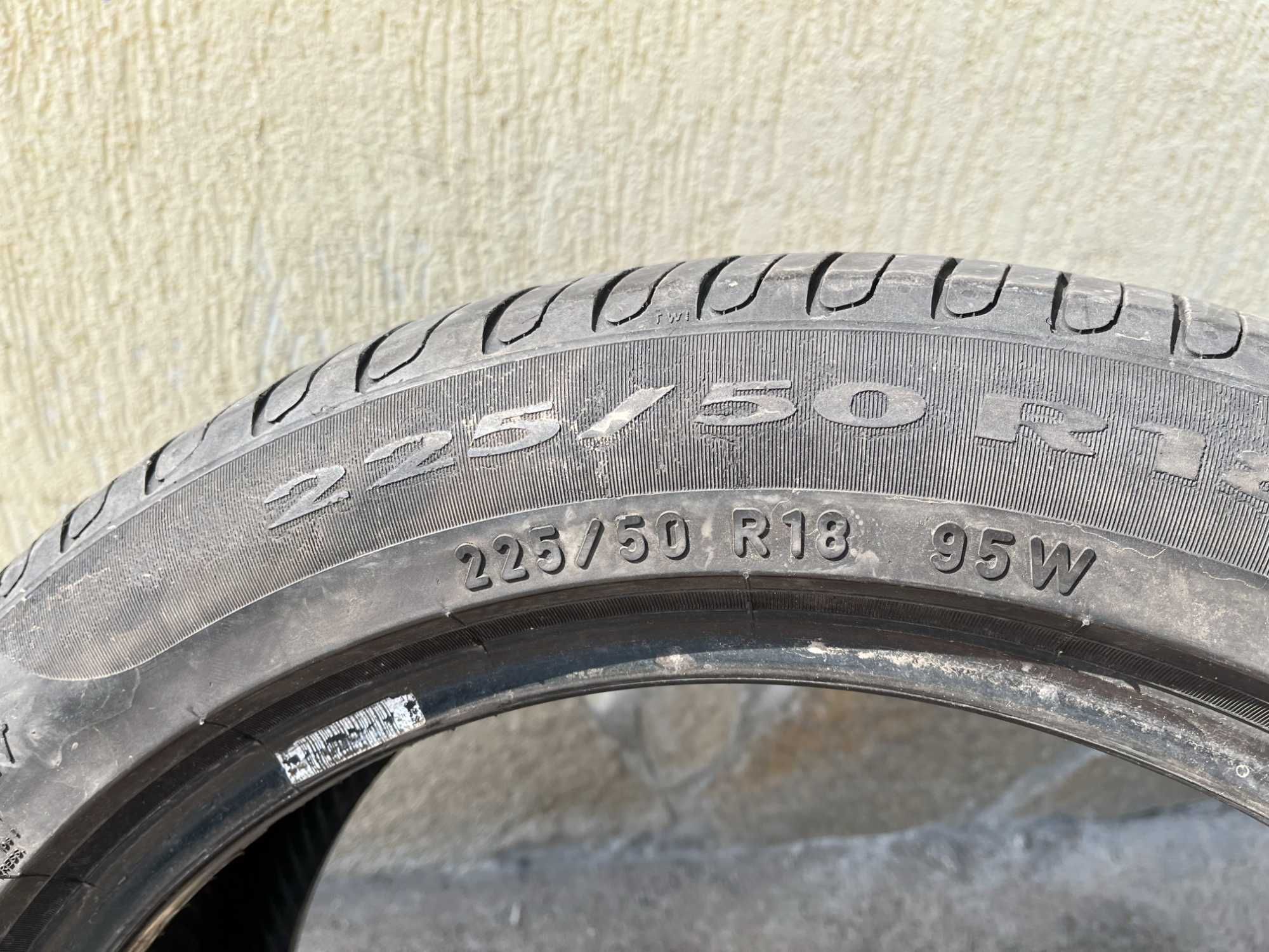 4 бр. летни гуми 225/50/18 Pirelli RSC DOT 1116 4-4,5 mm