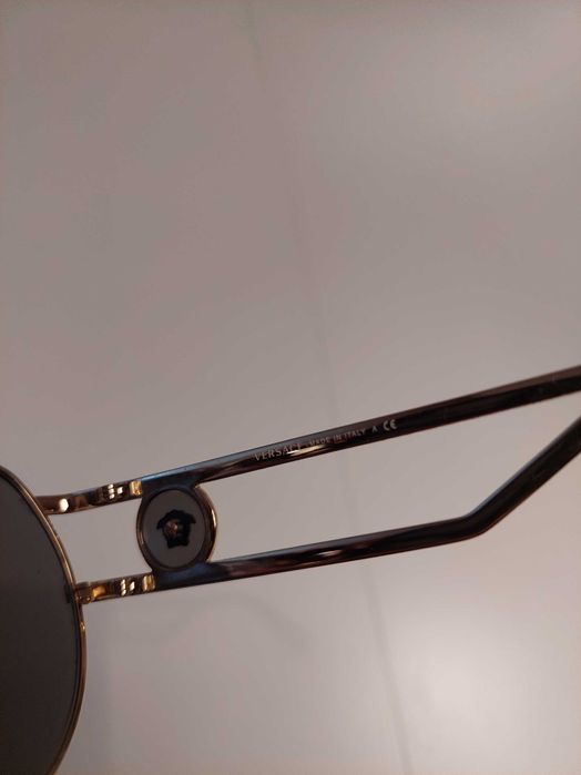 Слънчеви Очила Versace Aviator Цвят: Pale Gold